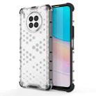 For Huawei nova 8i Shockproof Honeycomb PC + TPU Phone Case(White) - 1