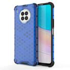 For Huawei nova 8i Shockproof Honeycomb PC + TPU Phone Case(Blue) - 1