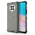 For Huawei nova 8i Shockproof Honeycomb PC + TPU Phone Case(Black) - 1