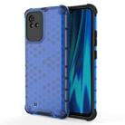 For OPPO Realme Narzo 50i Shockproof Honeycomb PC + TPU Phone Case(Blue) - 1