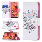 For Google Pixel 6 Colored Drawing Pattern Horizontal Flip Phone Leather Case with Holder & Card Slots & Wallet(Tree) - 1