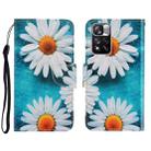 For Xiaomi Redmi Note 11 Pro 3D Colored Drawing Horizontal Flip Leather Phone Case(Chrysanthemum) - 1