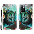 For Xiaomi Redmi Note 11 Pro 3D Colored Drawing Horizontal Flip Leather Phone Case(Green Eyes) - 1