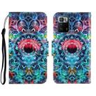 For Xiaomi Redmi Note 10 Pro 5G 3D Colored Drawing Horizontal Flip Leather Phone Case(Mandala) - 1
