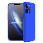 For iPhone 13 Pro GKK Three Stage Splicing Full Coverage PC Phone Case (Blue) - 1