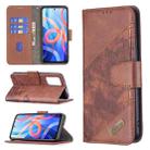 For Xiaomi Redmi Note 11 5G/Note 11T 5G/Poco M4 Pro 5G Matching Color Crocodile Texture Horizontal Flip Leather Phone Case with Wallet & Holder & Card Slots(Brown) - 1