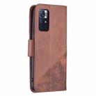 For Xiaomi Redmi Note 11 5G/Note 11T 5G/Poco M4 Pro 5G Matching Color Crocodile Texture Horizontal Flip Leather Phone Case with Wallet & Holder & Card Slots(Brown) - 3