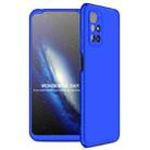 For Xiaomi Redmi 10 Prime GKK Three Stage Splicing Full Coverage PC Phone Case(Blue) - 1