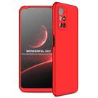For Xiaomi Redmi 10 Prime GKK Three Stage Splicing Full Coverage PC Phone Case(Red) - 1