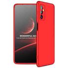 For Samsung Galaxy M52 5G GKK Three Stage Splicing Full Coverage PC Phone Case(Red) - 1