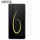 10 PCS 0.26mm 9H 2.5D Tempered Glass Film For Infinix Note 6 - 1