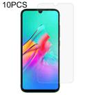 10 PCS 0.26mm 9H 2.5D Tempered Glass Film For Infinix Smart - 1