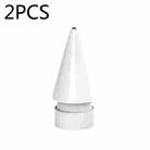 2 PCS 2.0 Modified Round Pen Tip Stylus Needle Tip For Apple Pencil 1 / 2 - 1