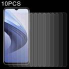 10 PCS 0.26mm 9H 2.5D Tempered Glass Film For vivo iQOO U3x - 1