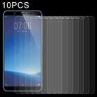 10 PCS 0.26mm 9H 2.5D Tempered Glass Film For vivo V7 - 1