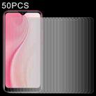 50 PCS 0.26mm 9H 2.5D Tempered Glass Film For vivo Y3s 2021 / Y54s / Y32 - 1