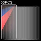 50 PCS 0.26mm 9H 2.5D Tempered Glass Film For vivo iQOO 5 Pro 5G - 1
