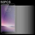 50 PCS 0.26mm 9H 2.5D Tempered Glass Film For vivo Y79 - 1