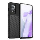 For OnePlus 9RT 5G Thunderbolt Shockproof TPU Soft Phone Case(Black) - 1