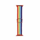 Adjustable Striped Woven Nylon Strap Watch Band For Apple Watch Series 9&8&7 41mm / SE 3&SE 2&6&SE&5&4 40mm / 3&2&1 38mm(Colorful) - 1