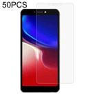 50 PCS 0.26mm 9H 2.5D Tempered Glass Film For Infinix Itel P32 - 1