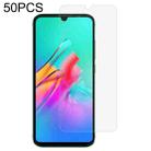 50 PCS 0.26mm 9H 2.5D Tempered Glass Film For Infinix Smart - 1