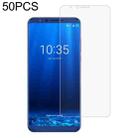 50 PCS 0.26mm 9H 2.5D Tempered Glass Film For Cubot X18 Plus - 1