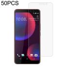 50 PCS 0.26mm 9H 2.5D Tempered Glass Film For HTC U11 Eyes - 1