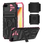 Kickstand Detachable Armband Phone Case For iPhone 7 Plus / 8 Plus(Pink) - 1