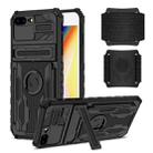 Kickstand Detachable Armband Phone Case For iPhone 7 Plus / 8 Plus(Black) - 1