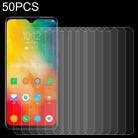 50 PCS 0.26mm 9H 2.5D Tempered Glass Film For Lenovo K6 Enjoy - 1