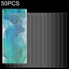 50 PCS 0.26mm 9H 2.5D Tempered Glass Film For Motorola Edge Lite - 1