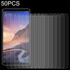 50 PCS 0.26mm 9H 2.5D Tempered Glass Film For Xiaomi Mi Max 3 Pro - 1