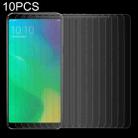 10 PCS 0.26mm 9H 2.5D Tempered Glass Film For OPPO A79 - 1