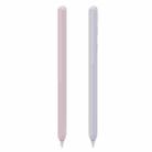 2 PCS / Set Stoyobe Silicone Protective Case Cover For Apple Pencil Pro / 2(Pink+Light Blue) - 1