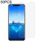 50 PCS 0.26mm 9H 2.5D Tempered Glass Film For Oukitel C12 Pro - 1