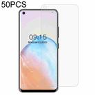 50 PCS 0.26mm 9H 2.5D Tempered Glass Film For Oukitel C18 Pro - 1