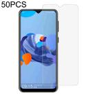 50 PCS 0.26mm 9H 2.5D Tempered Glass Film For Oukitel C19 - 1