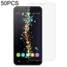 50 PCS 0.26mm 9H 2.5D Tempered Glass Film For Oukitel U7 Plus - 1