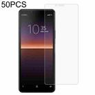 50 PCS 0.26mm 9H 2.5D Tempered Glass Film For Sony Xperia 10 II - 1