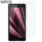 50 PCS 0.26mm 9H 2.5D Tempered Glass Film For Sony Xperia XZ4 Compact - 1