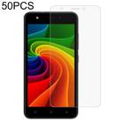 50 PCS 0.26mm 9H 2.5D Tempered Glass Film For Tecno F2 LTE - 1