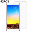 50 PCS 0.26mm 9H 2.5D Tempered Glass Film For Tecno Spark 2 - 1