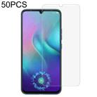 50 PCS 0.26mm 9H 2.5D Tempered Glass Film For Tecno Phantom 9 - 1