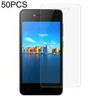 50 PCS 0.26mm 9H 2.5D Tempered Glass Film For Tecno W1 - 1