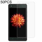 50 PCS 0.26mm 9H 2.5D Tempered Glass Film For Tecno W3 LTE - 1