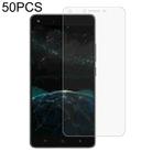 50 PCS 0.26mm 9H 2.5D Tempered Glass Film For Tecno W5 - 1