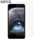 50 PCS 0.26mm 9H 2.5D Tempered Glass Film For Tecno WX4 Pro - 1