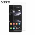 50 PCS 0.26mm 9H 2.5D Tempered Glass Film For ZTE Blade A606 - 1
