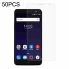 50 PCS 0.26mm 9H 2.5D Tempered Glass Film For ZTE Blade V7 Plus - 1